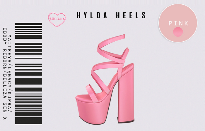 MICHAN - Hylda Heels [Pink]