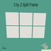 Second Life Marketplace - 3 by 2 Split Frame