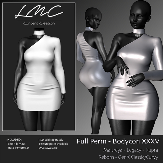 DEMO LMC Mesh - Bodycon 35 - Cocktail Mini Maiteya Reborn Legacy Kuprs GenX