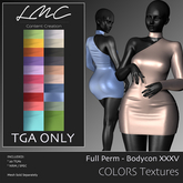 LMC TGA - Colors - Textures for the LMC Bodycon 35 - 