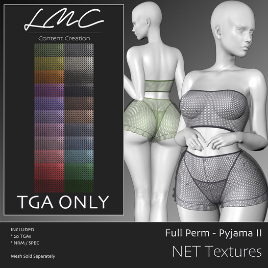 LMC TGA - Net - Textures for the LMC Pyjama II - 