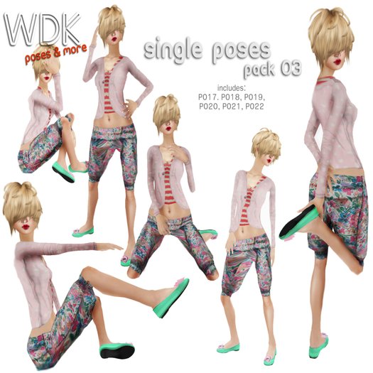 -WDK- Single poses pack 03 (boxed)