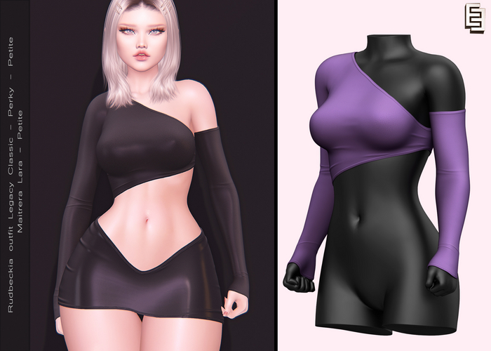 Elven Elder Rudbeckia top violet