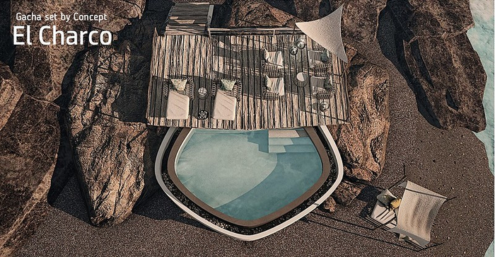 01. Concept} El Charco. Pool. RARE