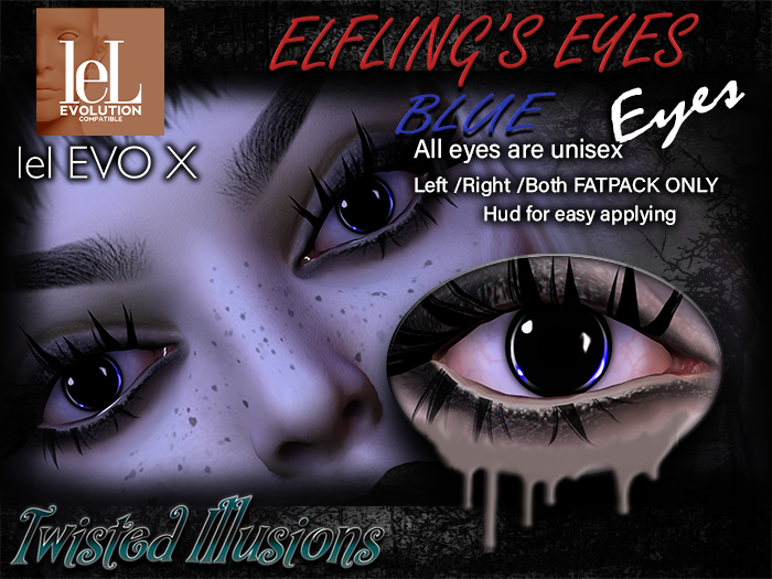 ++TI++ BLUE ELFLING'S EYES LEL EVO / X ( ADD TO UNPACK)