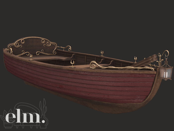 Elm. Nora Rowboat [Raspberry]