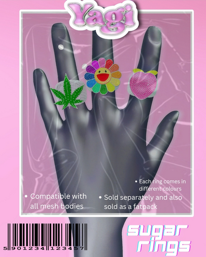 [YAGI] SUGAR RINGS FATPACK