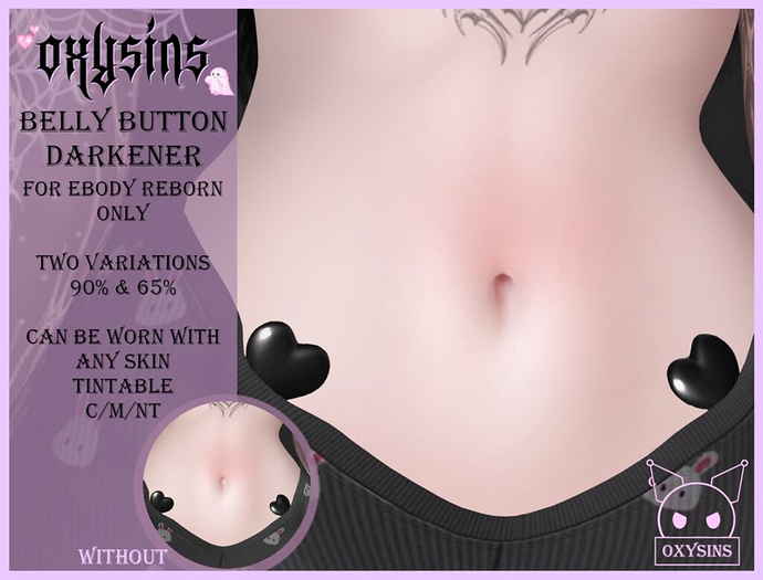 Oxysins - Belly Button Darkener