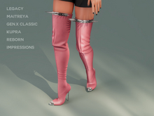 $NT Spike Boots PINK