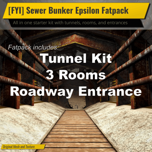 [FYI] Mesh Sewer Bunker Builder's Kit Fatpack Epsilon