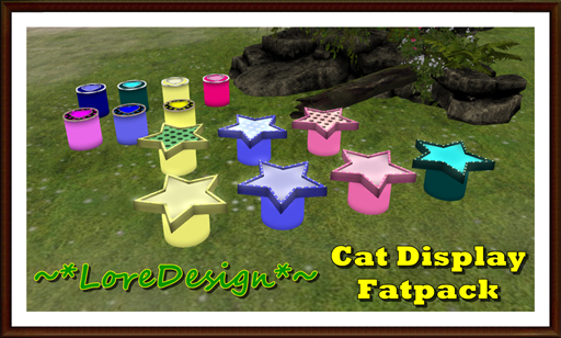 ~*LoreDesign*~ Cat Display FatPack (boxed)