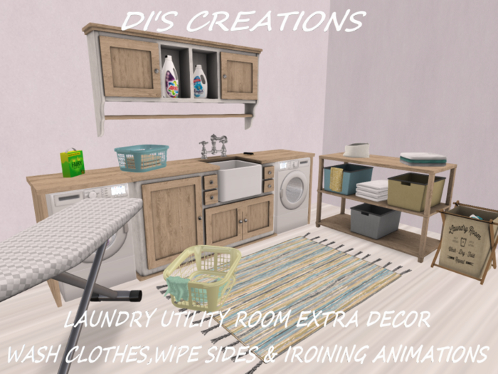 LAUNDRY UTILITY ROOM EXTRA DECOR