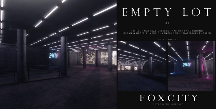 FOXCITY. Photo Booth - Empty Lot #1