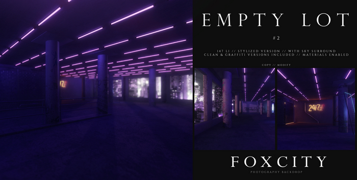 FOXCITY. Photo Booth - Empty Lot #2