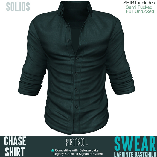 Shirt Chase PETROL
