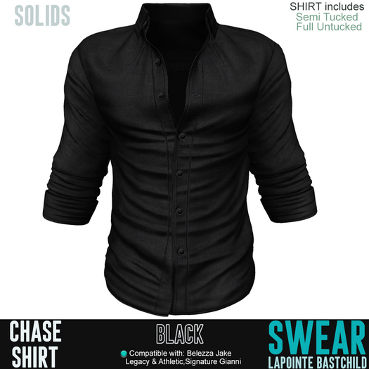 Shirt Chase BLACK