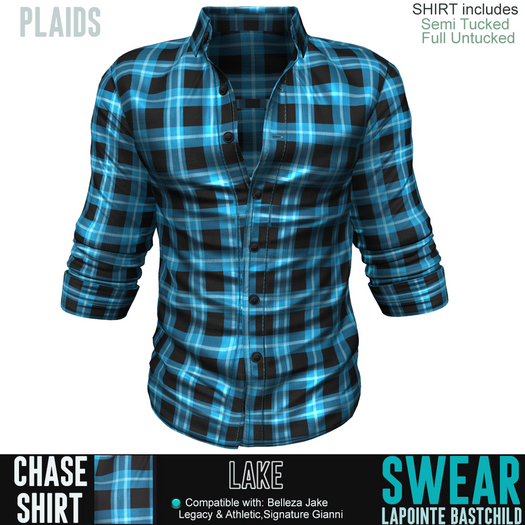 Plaid Shirt Chase LAKE