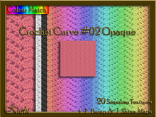 Crochet Curve #02 Opaque Seamless Texture Pack