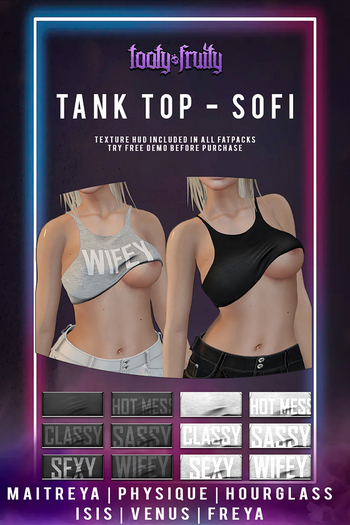 Tooty Fruity - Tank Top - Sofi (Add Me)