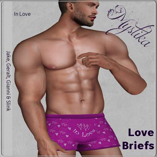 ~Mystika~ Love Briefs In Love