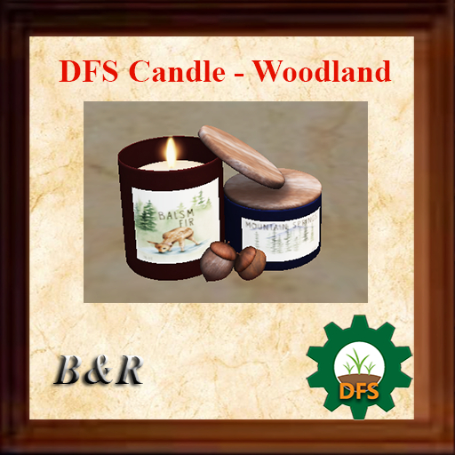 DFS Candle - Woodland - Actual Item