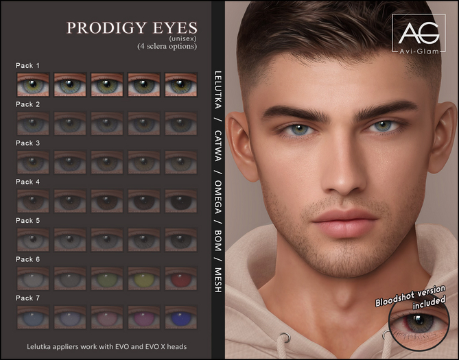 AG. Prodigy Eyes - Pack 1