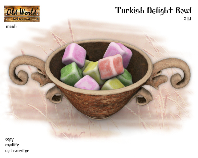 Turkish Delight Bowl - Old World
