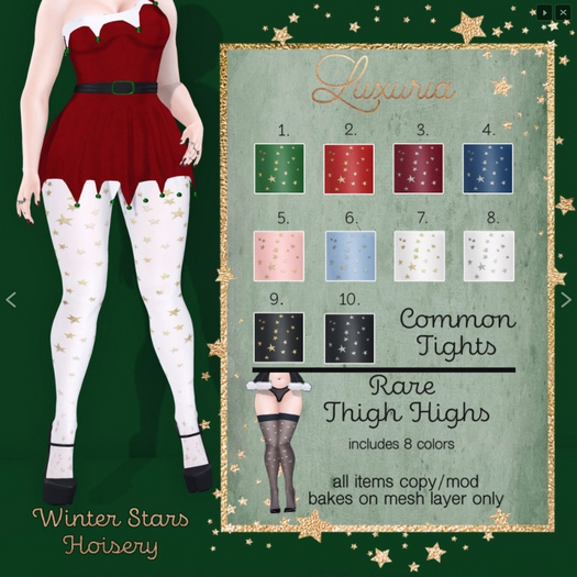 11. Luxuria - Winter Stars RARE