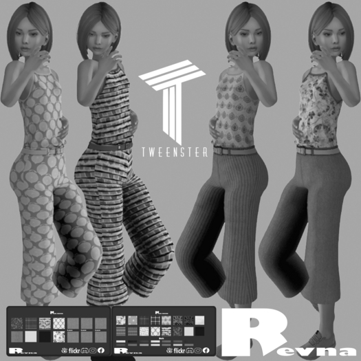 !!! Revna !!! 220 Pant's and Top Tweenster DEMO