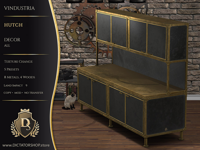 [Ds] Vindustria Hutch DECOR