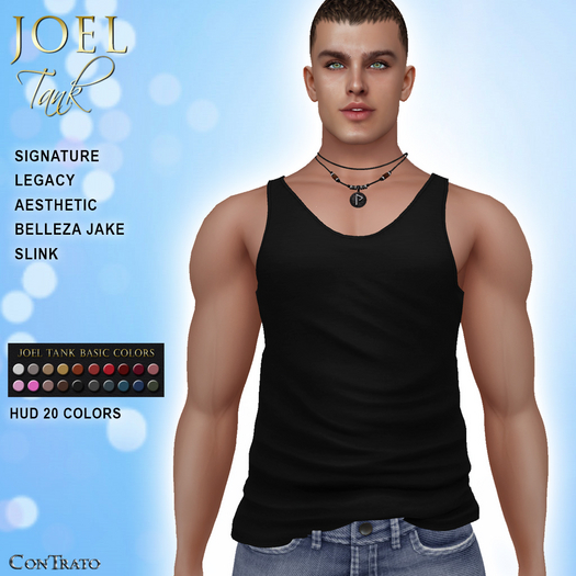 [ConTrato] Joel Tank Basic Colors