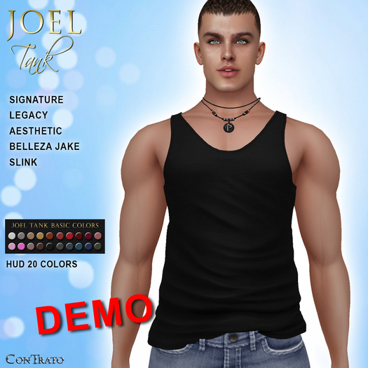 [ConTrato] Joel Tank Basic Colors DEMO