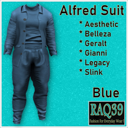 [R39] Alfred Suit-Blue