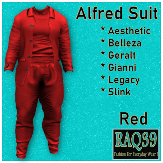 [R39] Alfred Suit-Red