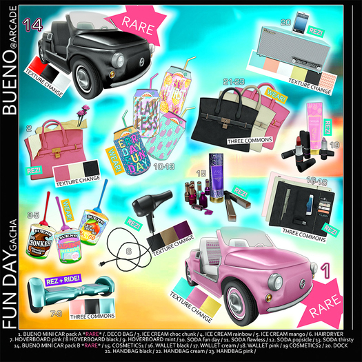 BUENO- Mini Car -B - RARE