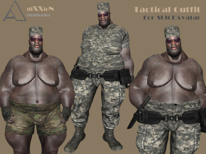 Militar Tactical Outfit / Slice Avatar