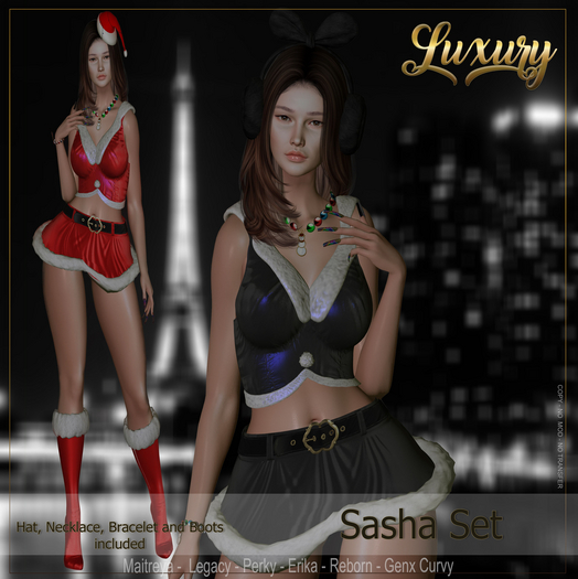 [Luxury] Sasha Set Fatpack