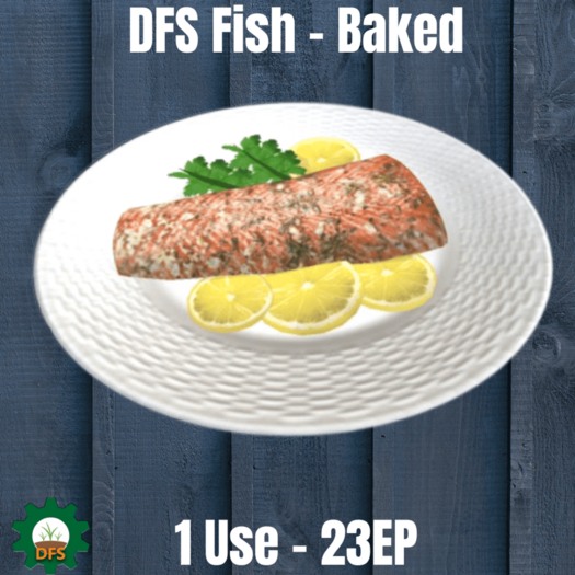 DFS Fish Baked TEXTURE