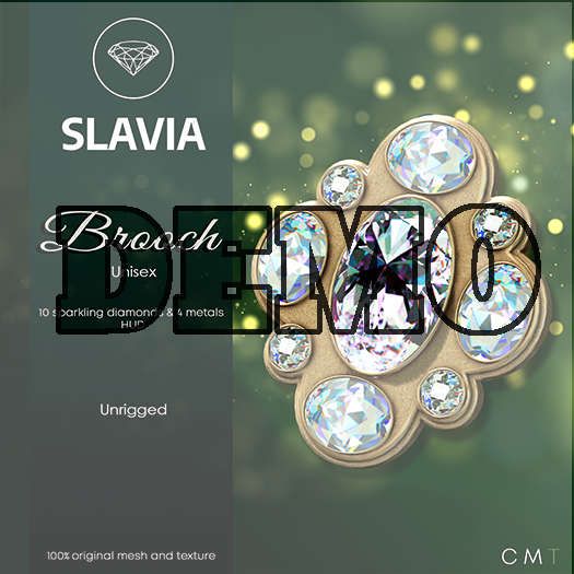 Slavia - BROOCH - DEMO