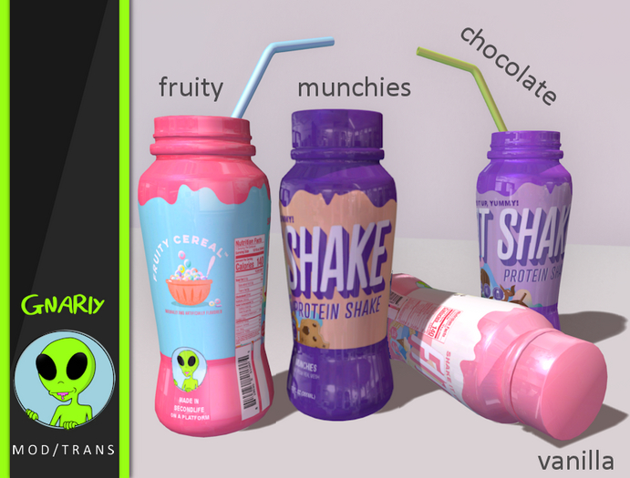 Gnarly. - Fitness Shake - Fruity Cereal - (MyStory)