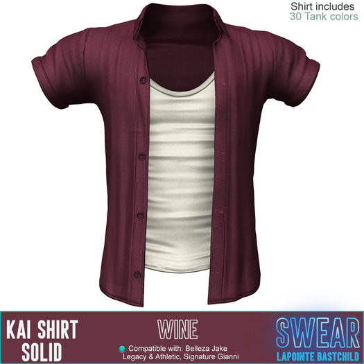 Shirt Kai WINE