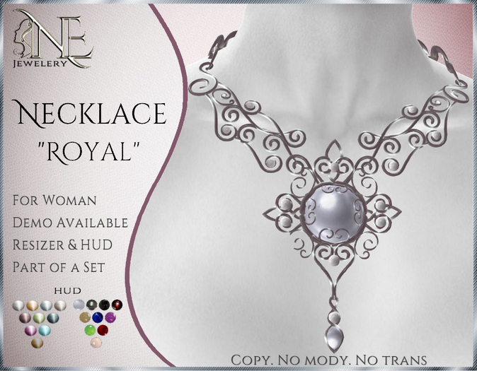 !! NE! Necklace "Royal"  