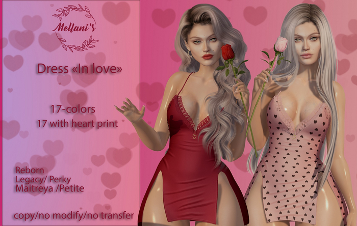 Mellani's Dress '' In love'' FATPACK