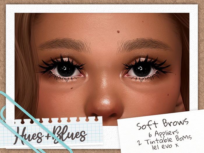 Hues+Blues - Soft Brows