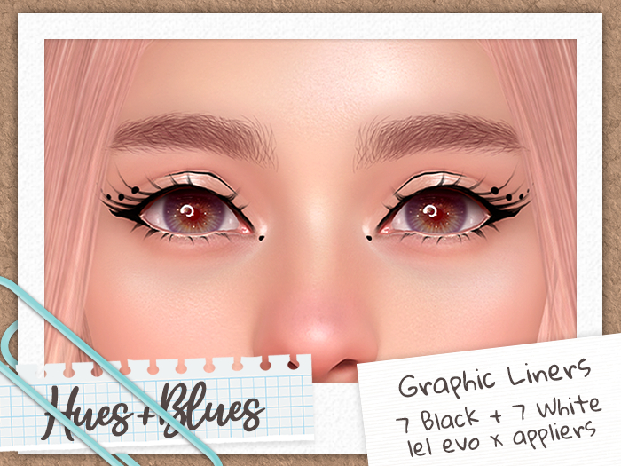 Hues+Blues - Graphic Liners
