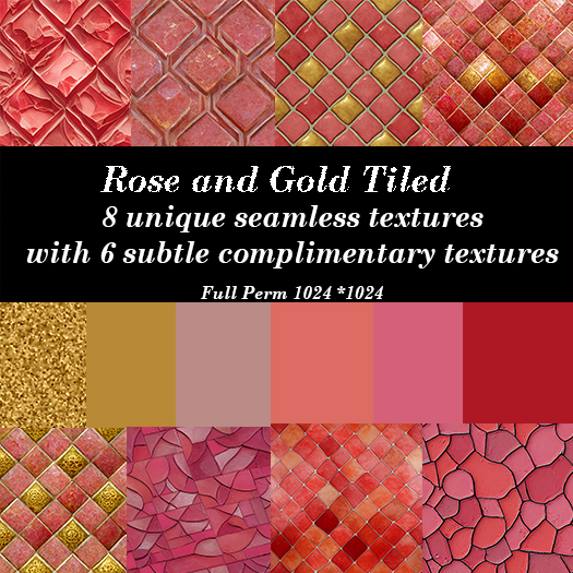 Emotional Baggage - Rose and Gold Tile