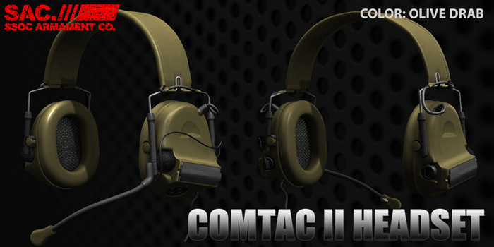 [SAC] COMTAC II Headset v1.20 OD Box