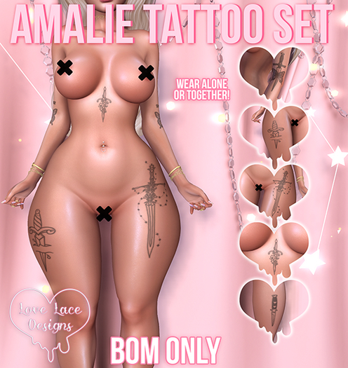 ::LL:: Amalie Tattoo Set 