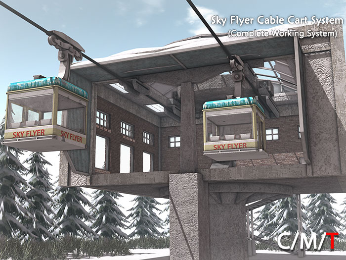 "Killer's" Sky Flyer Cable Cart System (Minimum 128m Long)