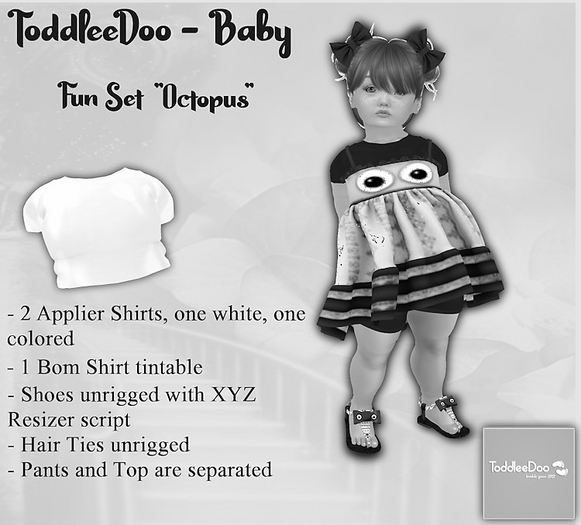 DEMO TODDLEEDOO "Octopus" - TD Baby